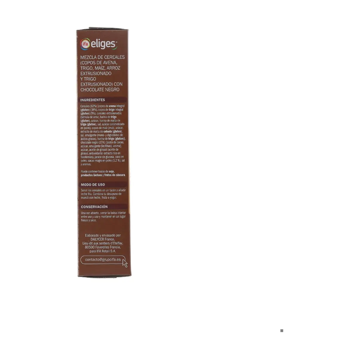 Muesli crujiente con chocolate Ifa Eliges (500 g / 1.1 lb) - Miniatura 4