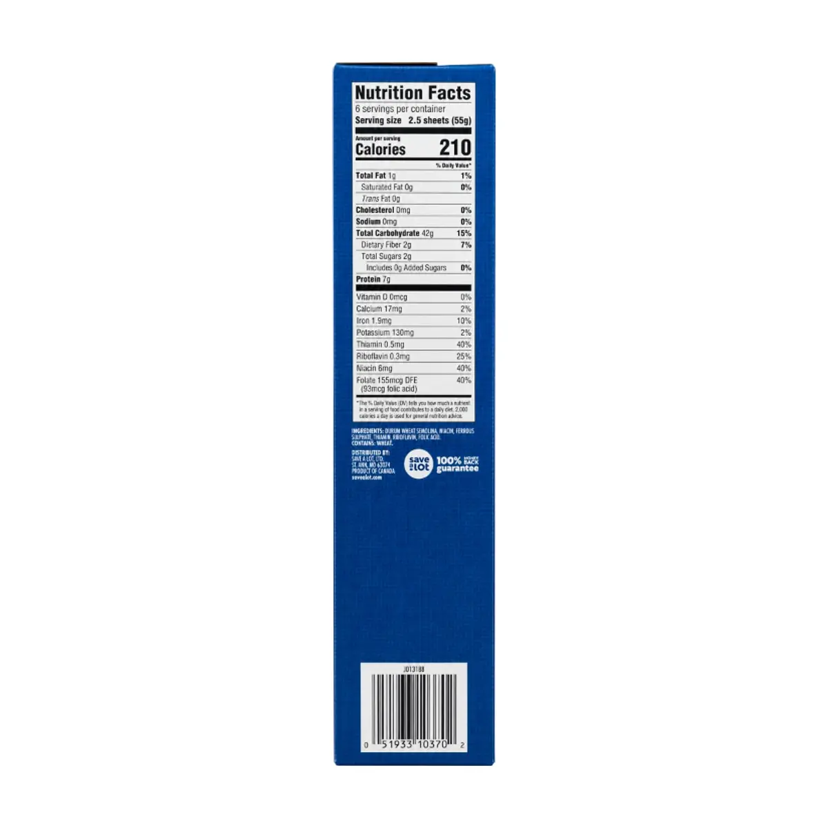 Lasaña italiana Mantia´s (454 g / 1 lb) - Thumbnail 2