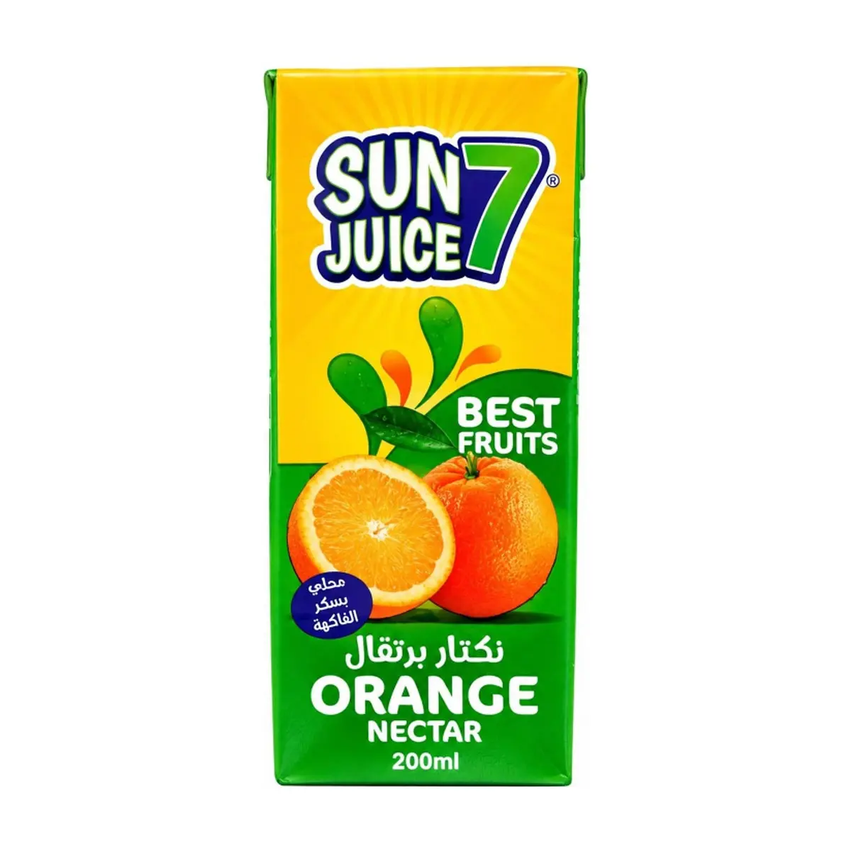 Néctar de frutas sabor a naranja Sun Juice 7 (200 ml / 6.76 floz)