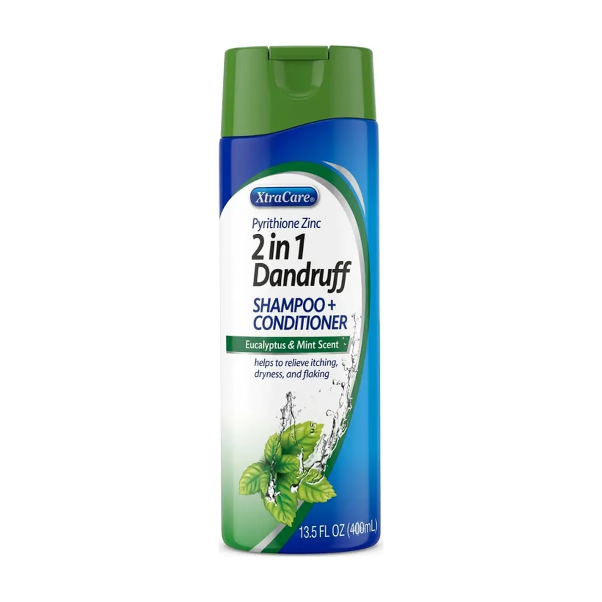 Champú + Acondicionador Anticaspa con piritiona de zinc 2 en 1 XtraCare (400 ml) - Imagen 1