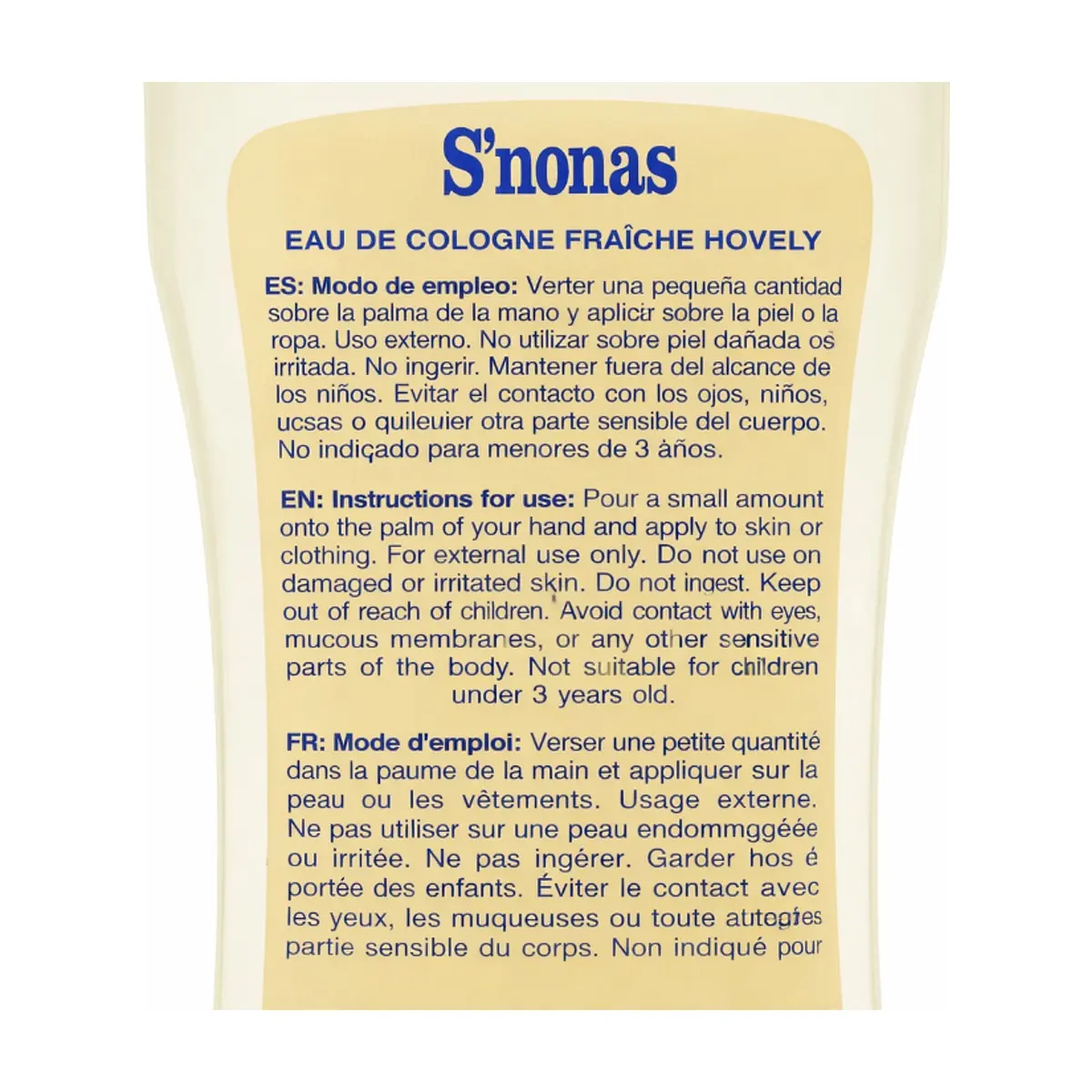 Colonia familiar Hovely S'nonas (500 ml) - Thumbnail 3