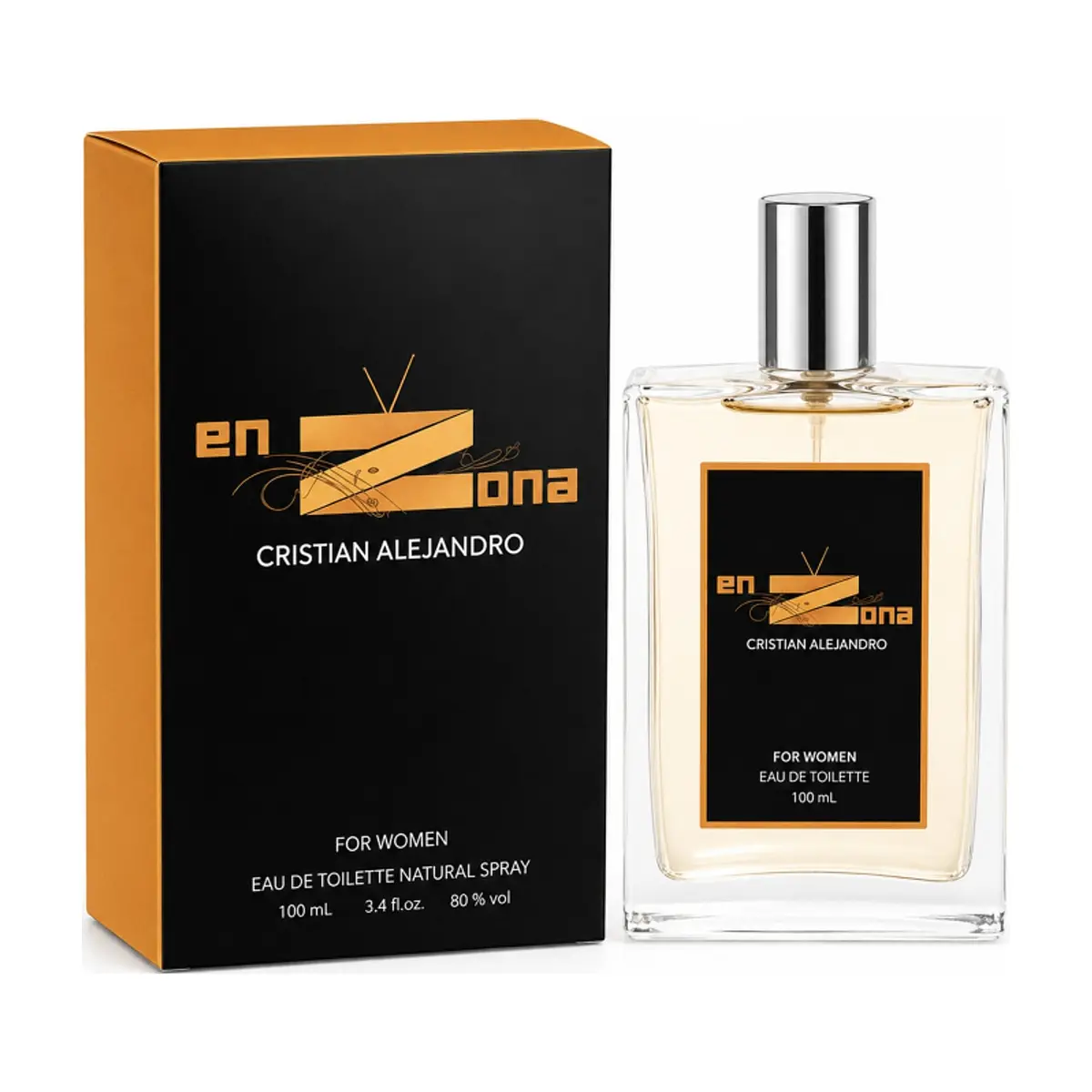 Eau de toilette natural spray para mujer En Zona Cristian Alejandro Suchel & Camacho (100 ml / 3.4 fl oz)
