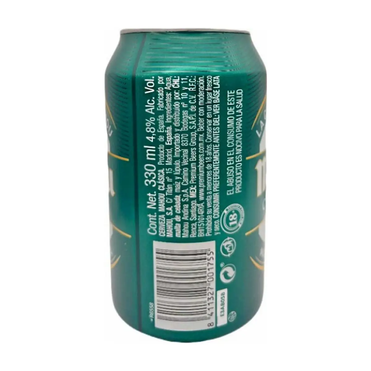 Cerveza clásica Mahou (24 x 330 ml) - Miniatura 2