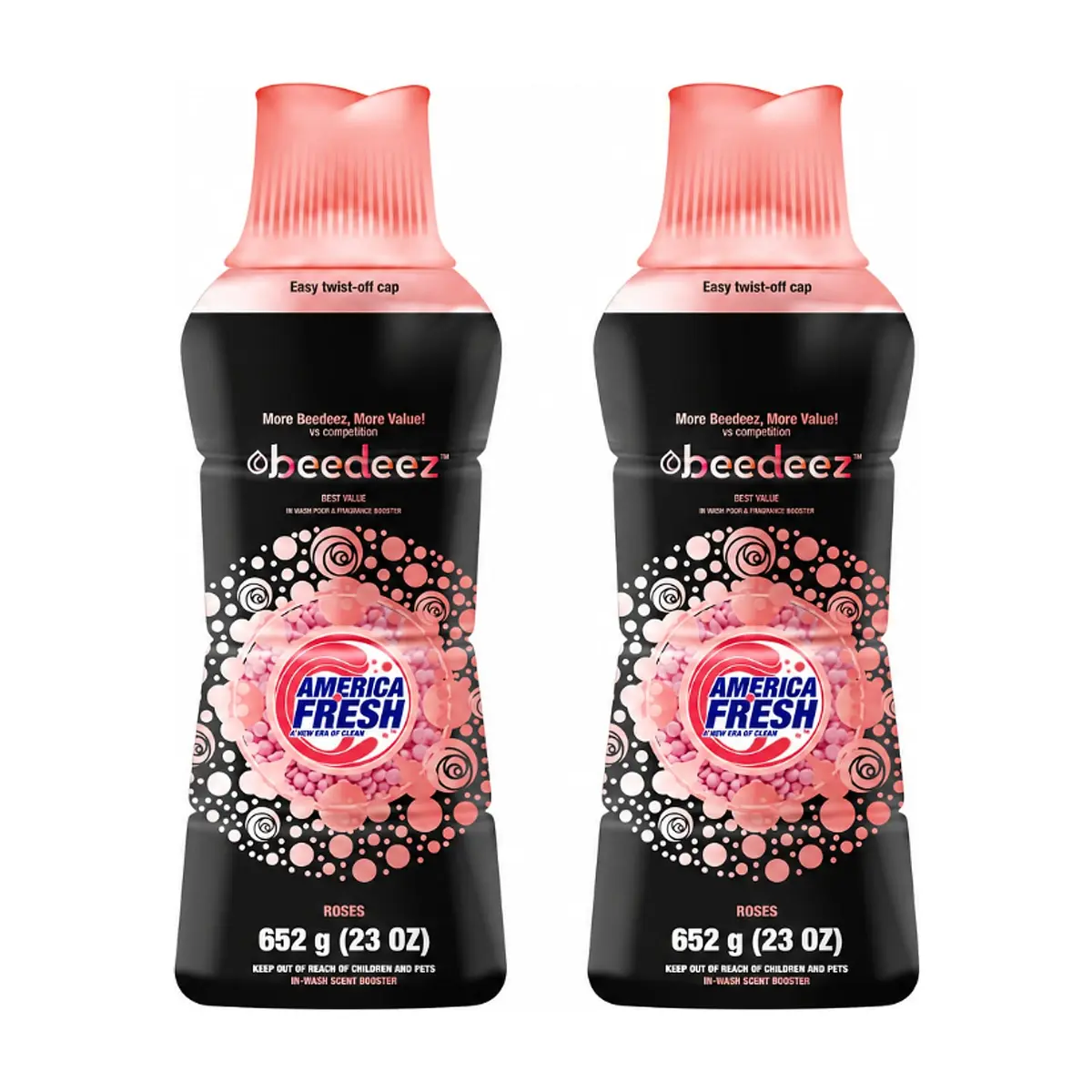 Perlas potenciadoras de aroma rosa America Fresh (2 x 652 g / 23 oz) - Miniatura 1