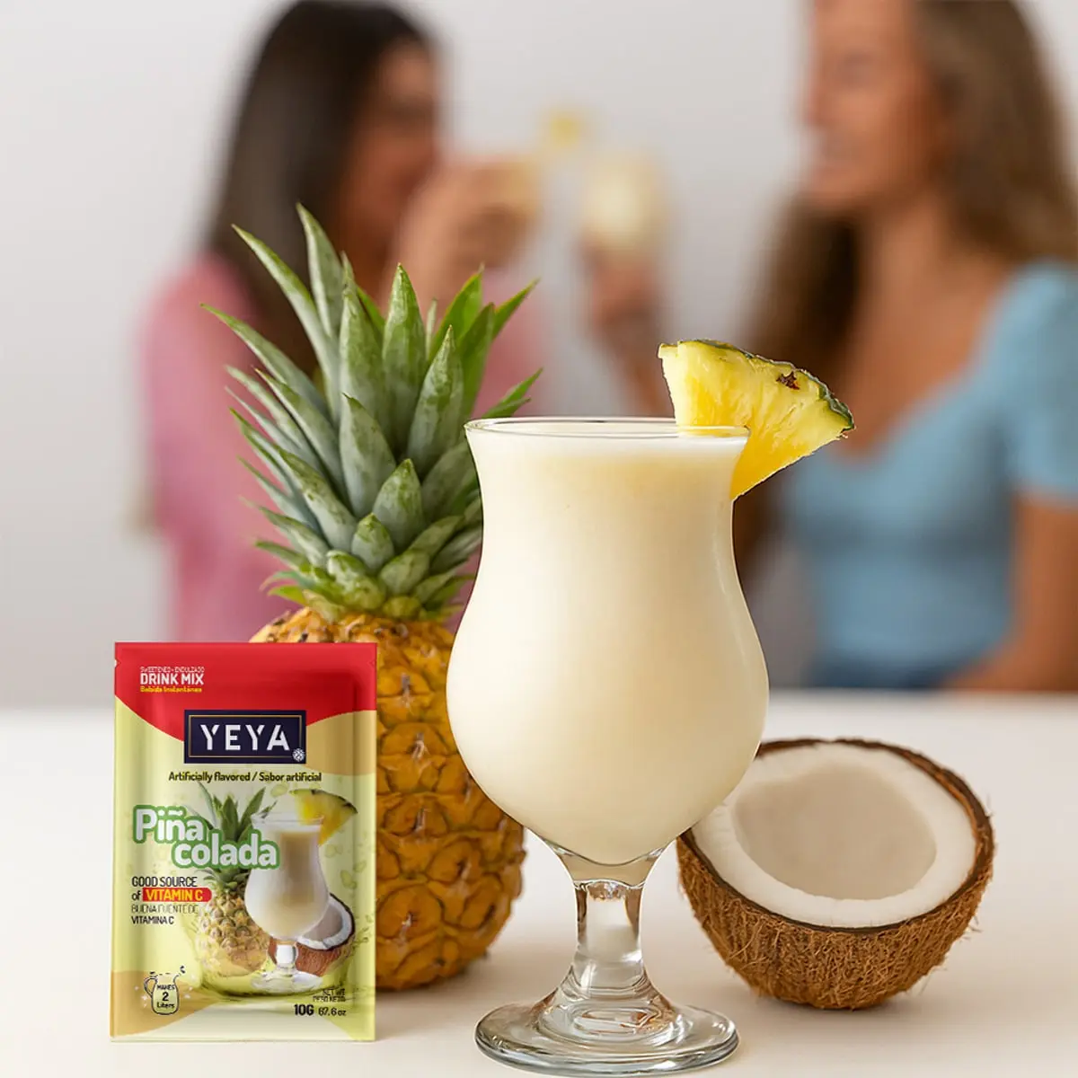Refresco instantáneo sabor piña colada YEYA (10 g / 0.35 oz) - Thumbnail 4