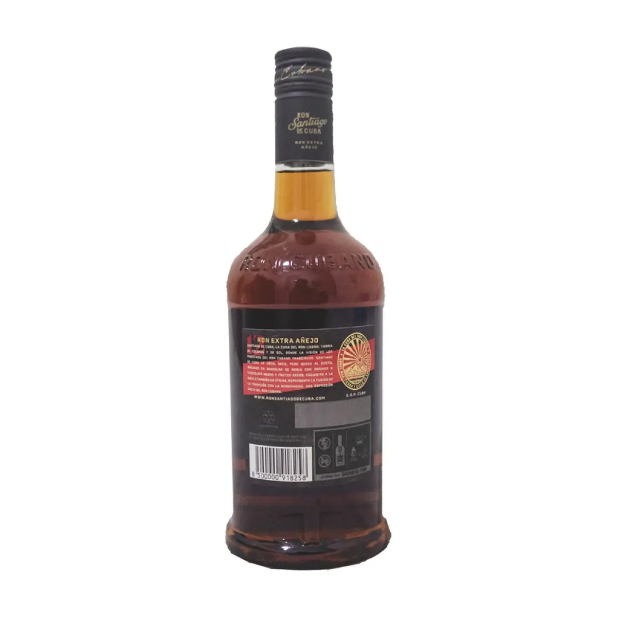 Ron Extra Añejo 12 años Santiago de Cuba (700 ml) - Thumbnail 2