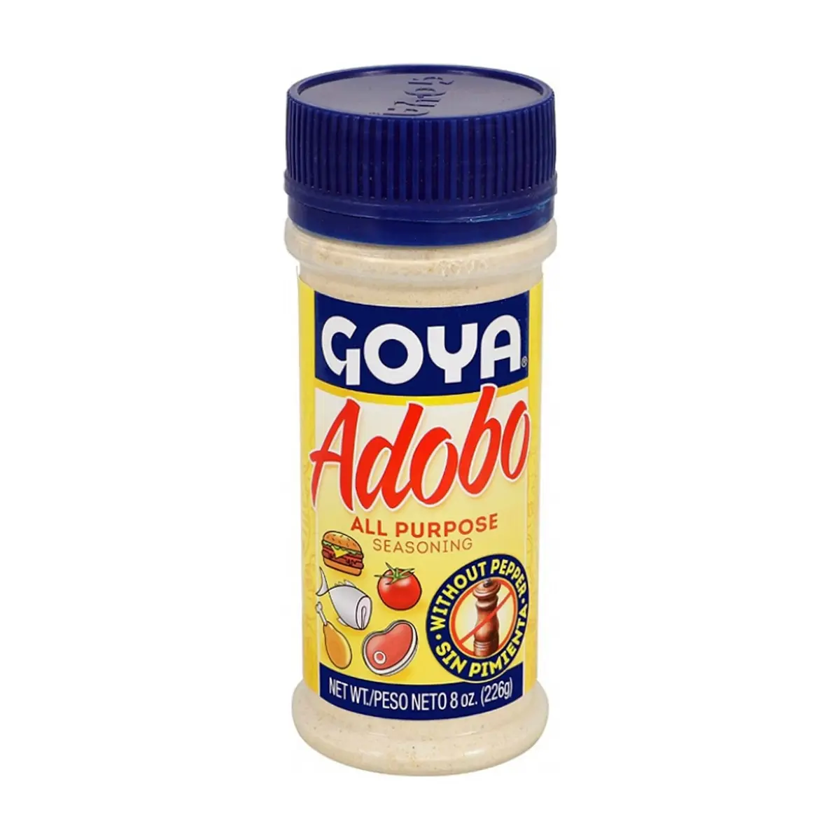 Condimento multiuso sin pimienta Adobo (226 g / 8 oz) - Miniatura 1