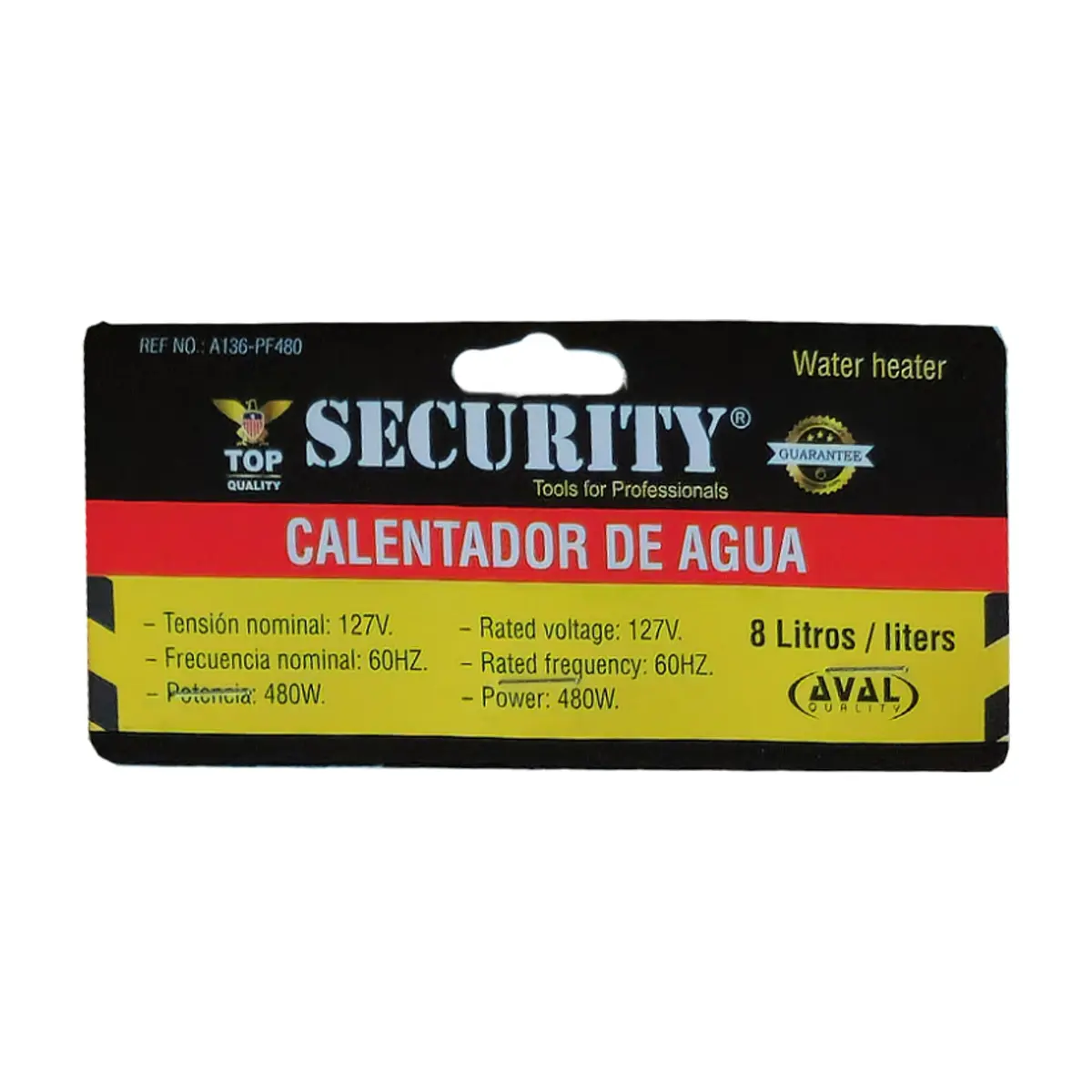 Calentador de agua de 110 V / 60 Hz / 480 W Security - Thumbnail 4