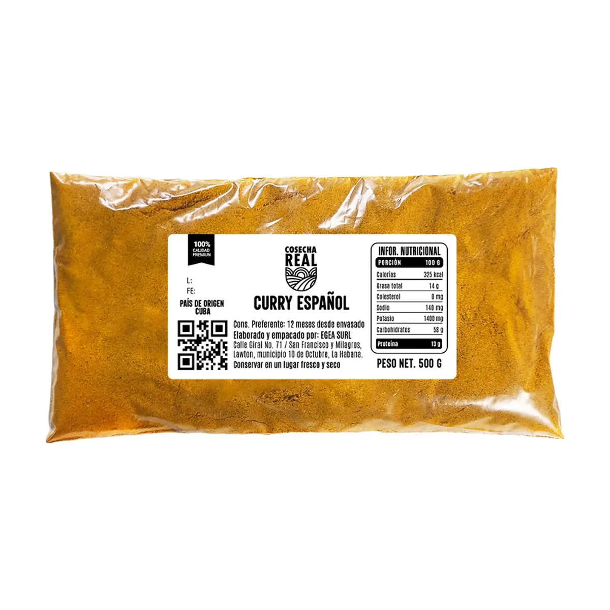 Curry español Cosecha Real (500 g / 1.1 lb)