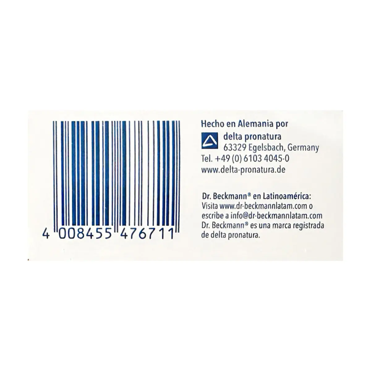 Jabón para lavar quitamanchas intenso con aloe vera Dr. Beckmann (100 g / 3.53 oz) - Thumbnail 4