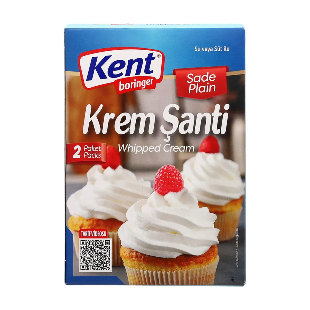 Crema batida de vainilla Kent boringer (150 g / 5.29 oz)
