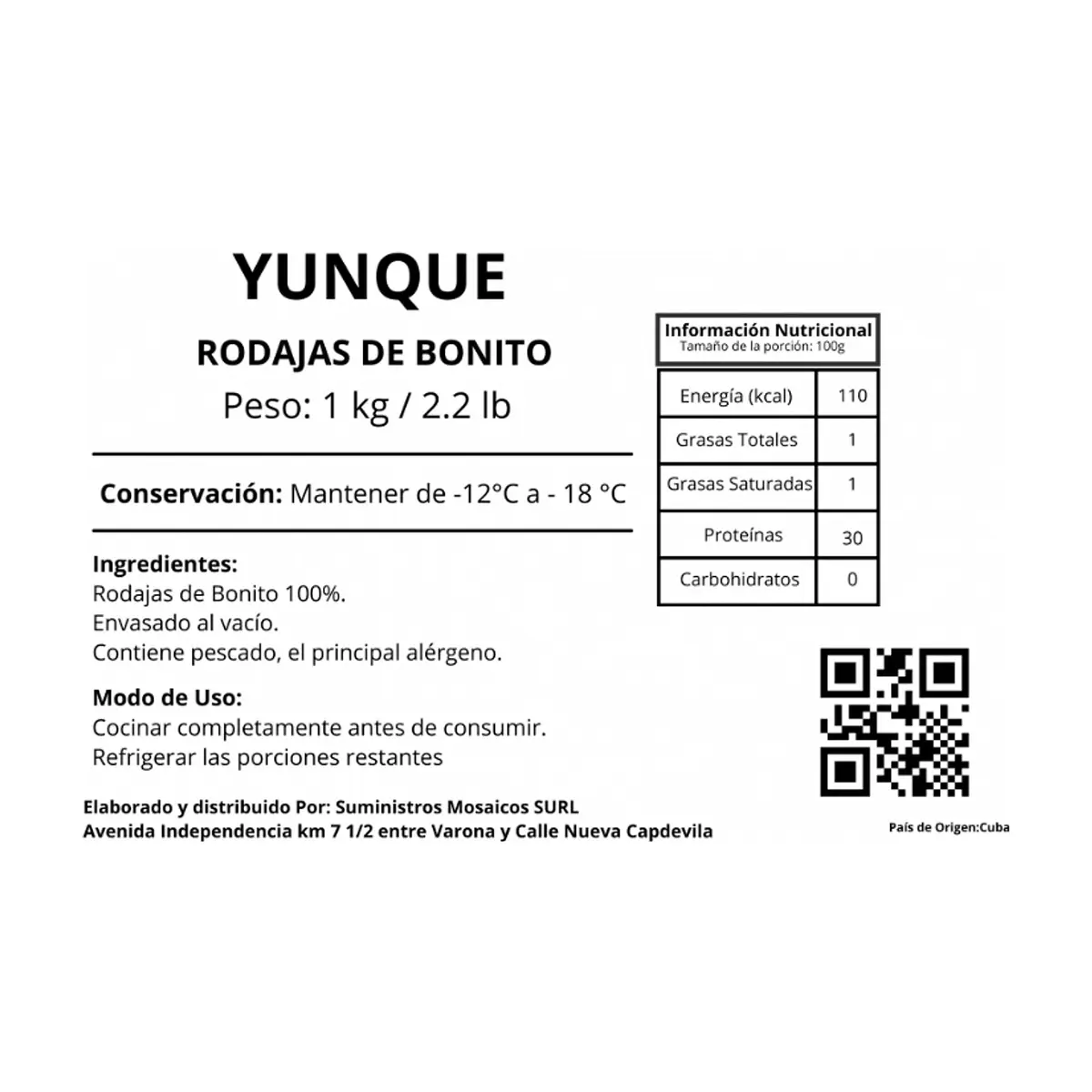 Rodajas de bonito Yunque (2 x 1 kg / 2.2 lb) - Thumbnail 3