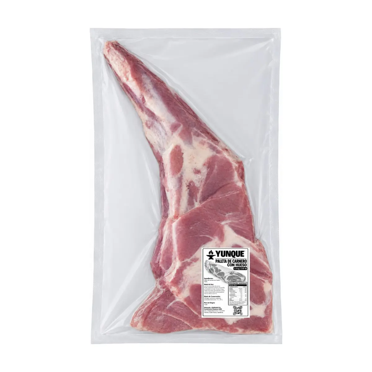 Paleta de carnero con hueso Yunque (1.3 kg / 2.87 lb) - Miniatura 1