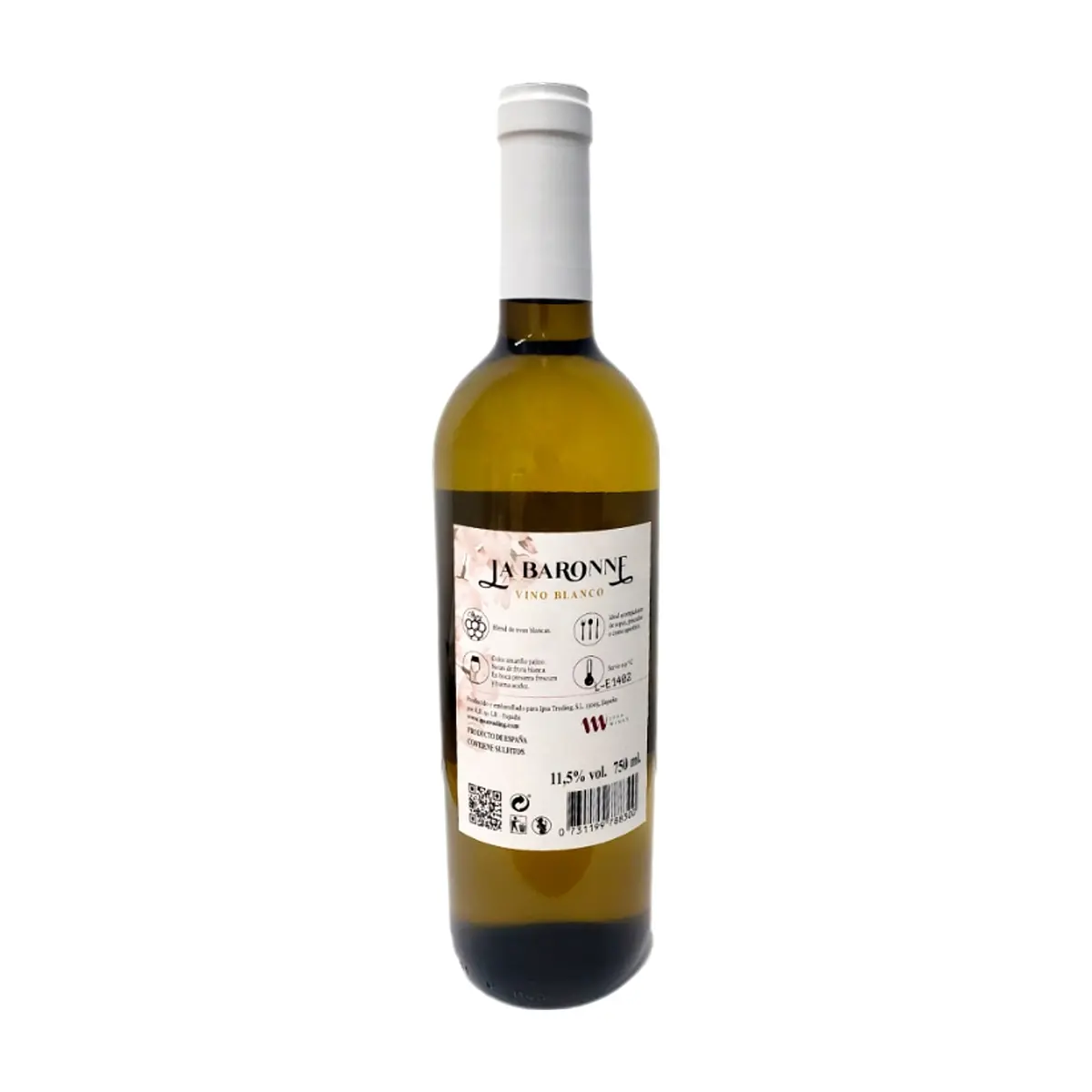 Vino blanco La Baronne (750 ml) - Thumbnail 5