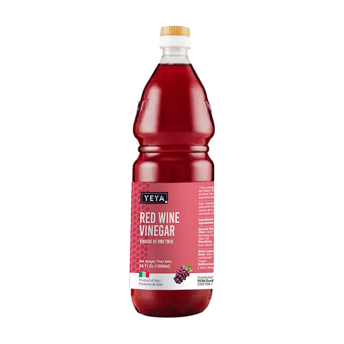 Vinagre de vino tinto YEYA (1000 ml / 34 fl. oz)