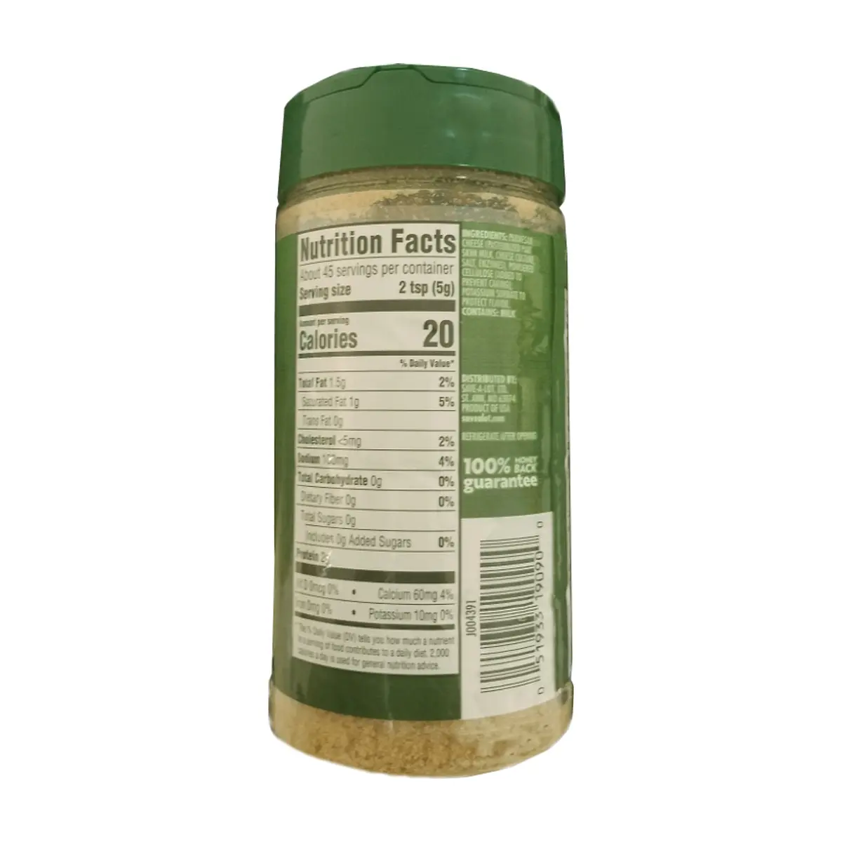 Queso parmesano rallado Mantia' S (227 g / 8 oz) - Thumbnail 5