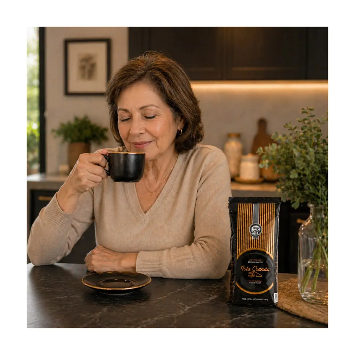 Café tostado y molido Isla Grande (2 x 250 g / 8.81 oz) - Miniatura 5