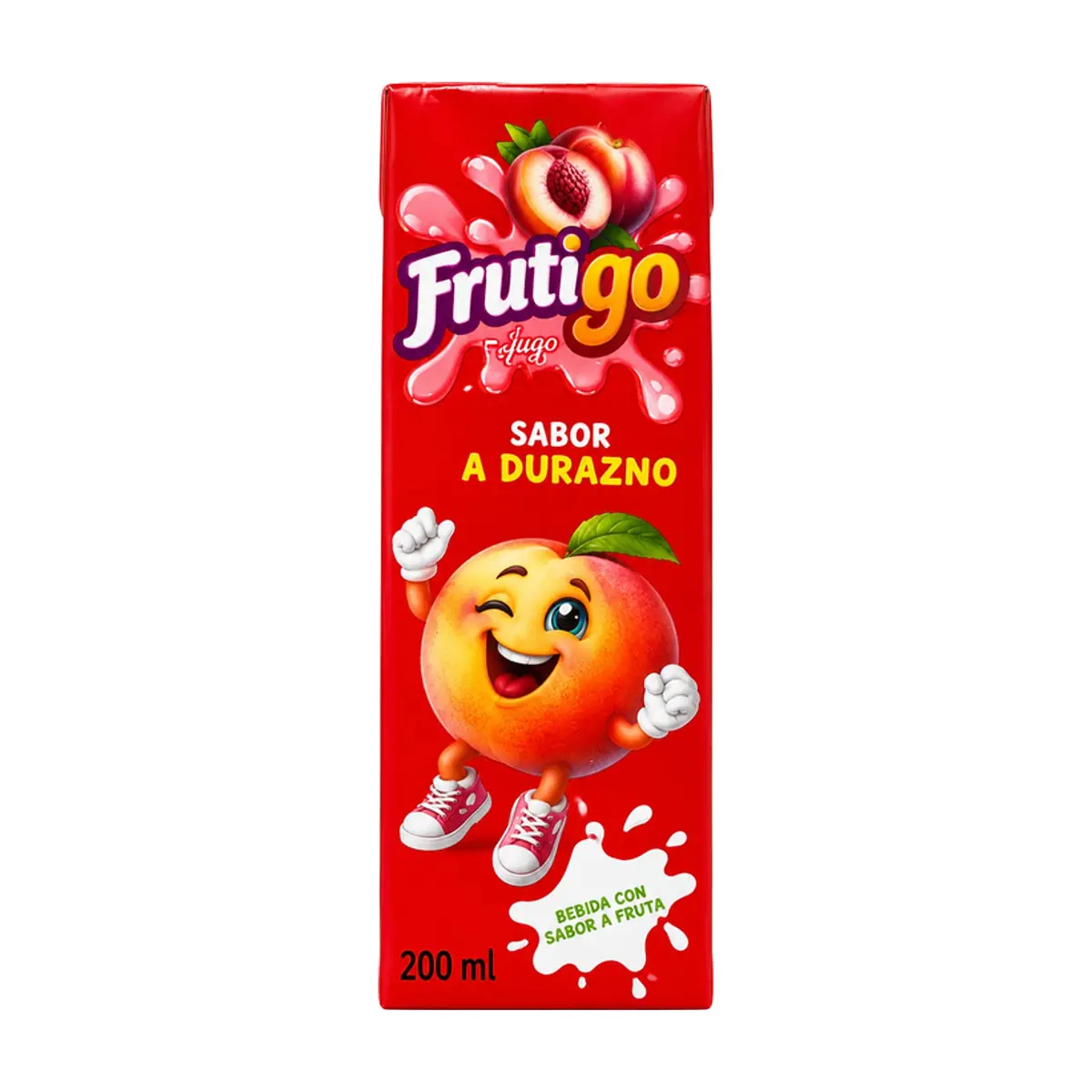 Bebida sabor a durazno Frutigo (200 ml / 6.76 fl oz)