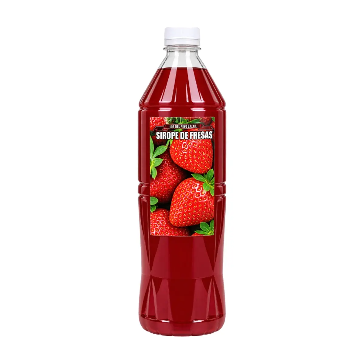 Sirope de sabor fresa Los del Pino (1500 ml)