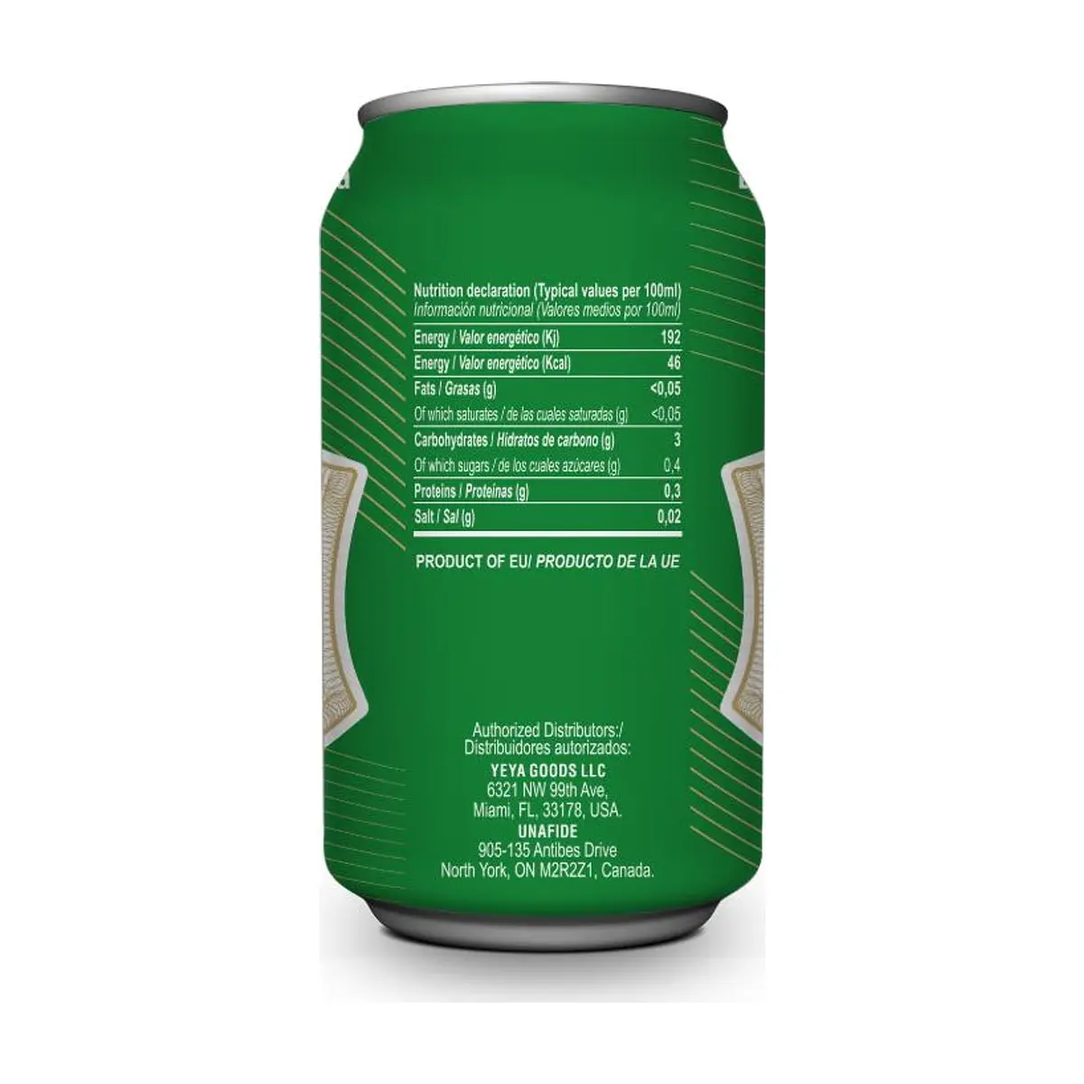 Cerveza YEYA (24 x 330 ml / 11.2 fl oz) - Thumbnail 2