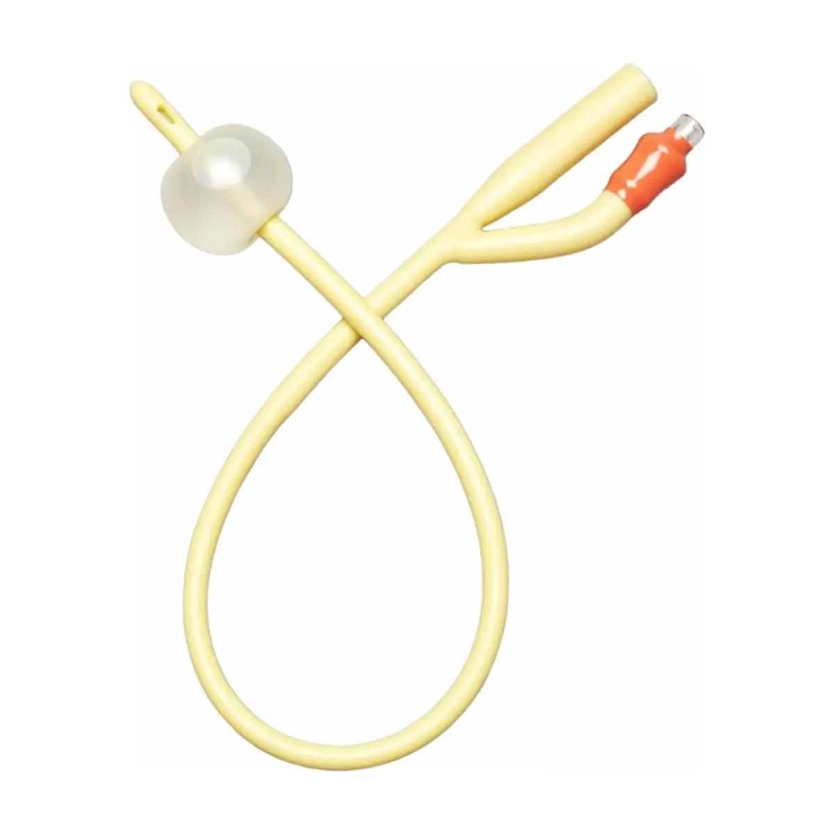 Catéter de Foley 2 vías de látex con recubrimiento elastomérico de silicona, calibre 16 Fr, balón 30 ml Medline