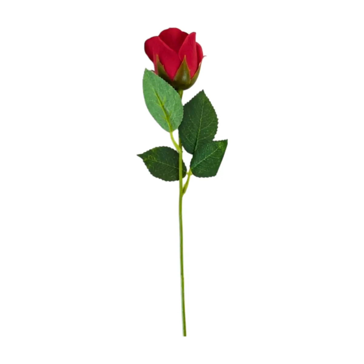 Rosa roja artificial empaquetada como regalo Tiara - Thumbnail 2