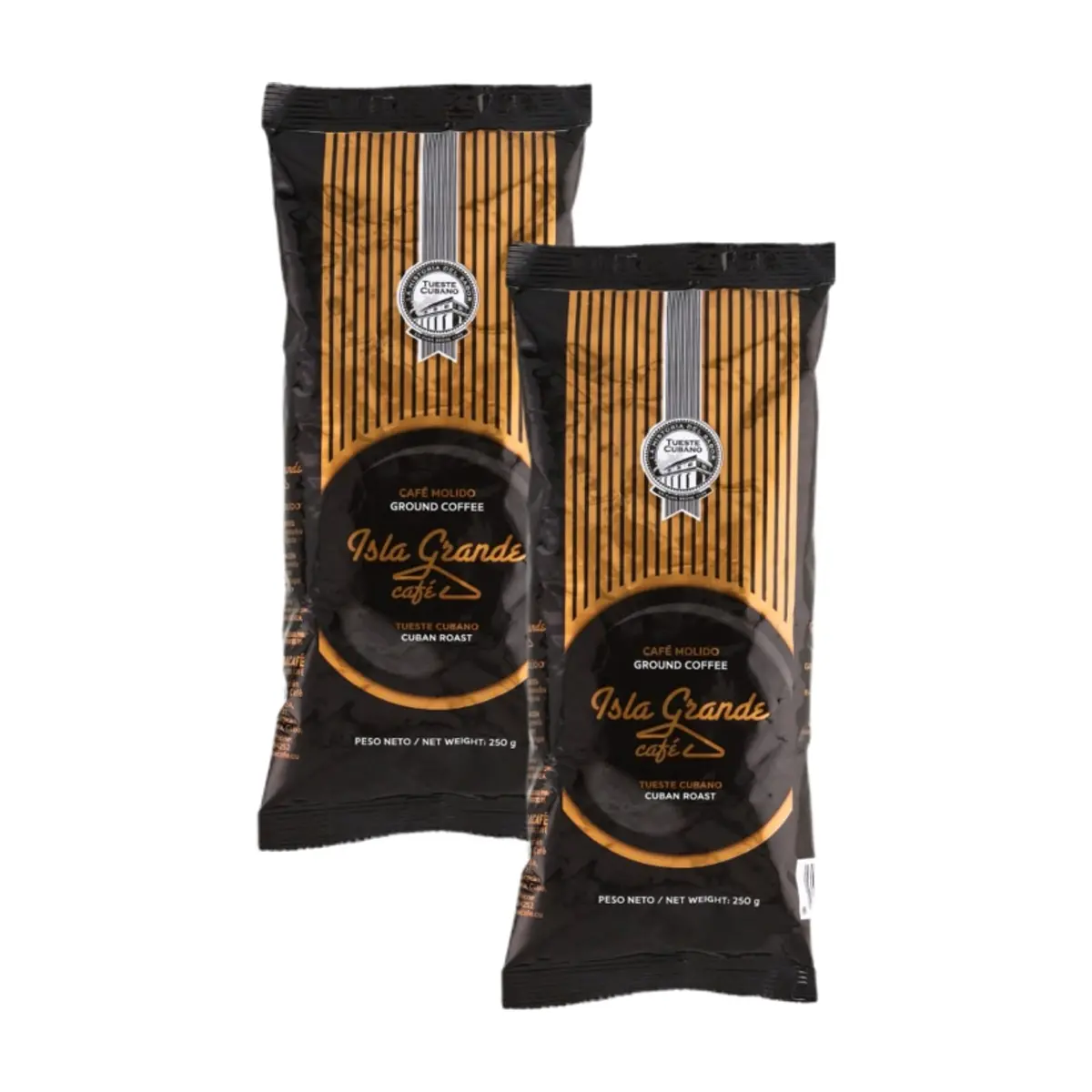 Café tostado y molido Isla Grande (2 x 250 g / 8.81 oz) - Miniatura 1