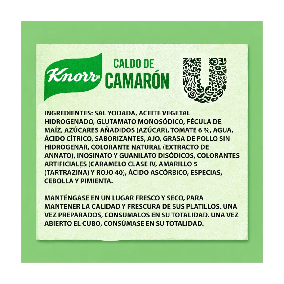 Caldo de camarón Knorr (84 g / 2.96 oz) - Thumbnail 2