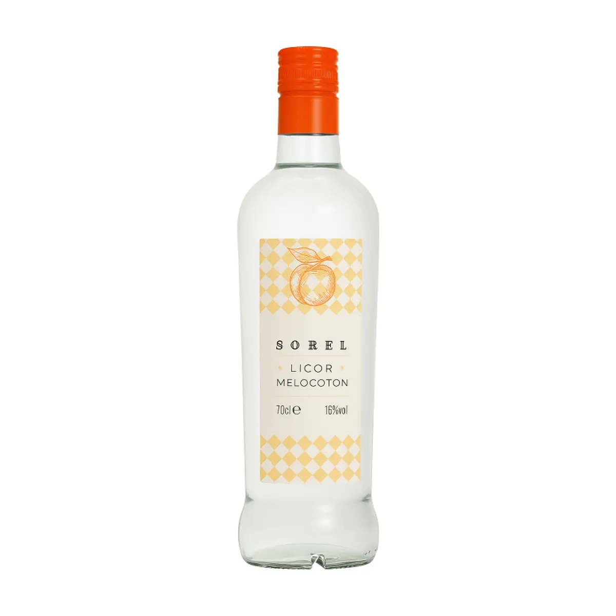 Licor de melocotón 16 % vol Sorel (700 ml)
