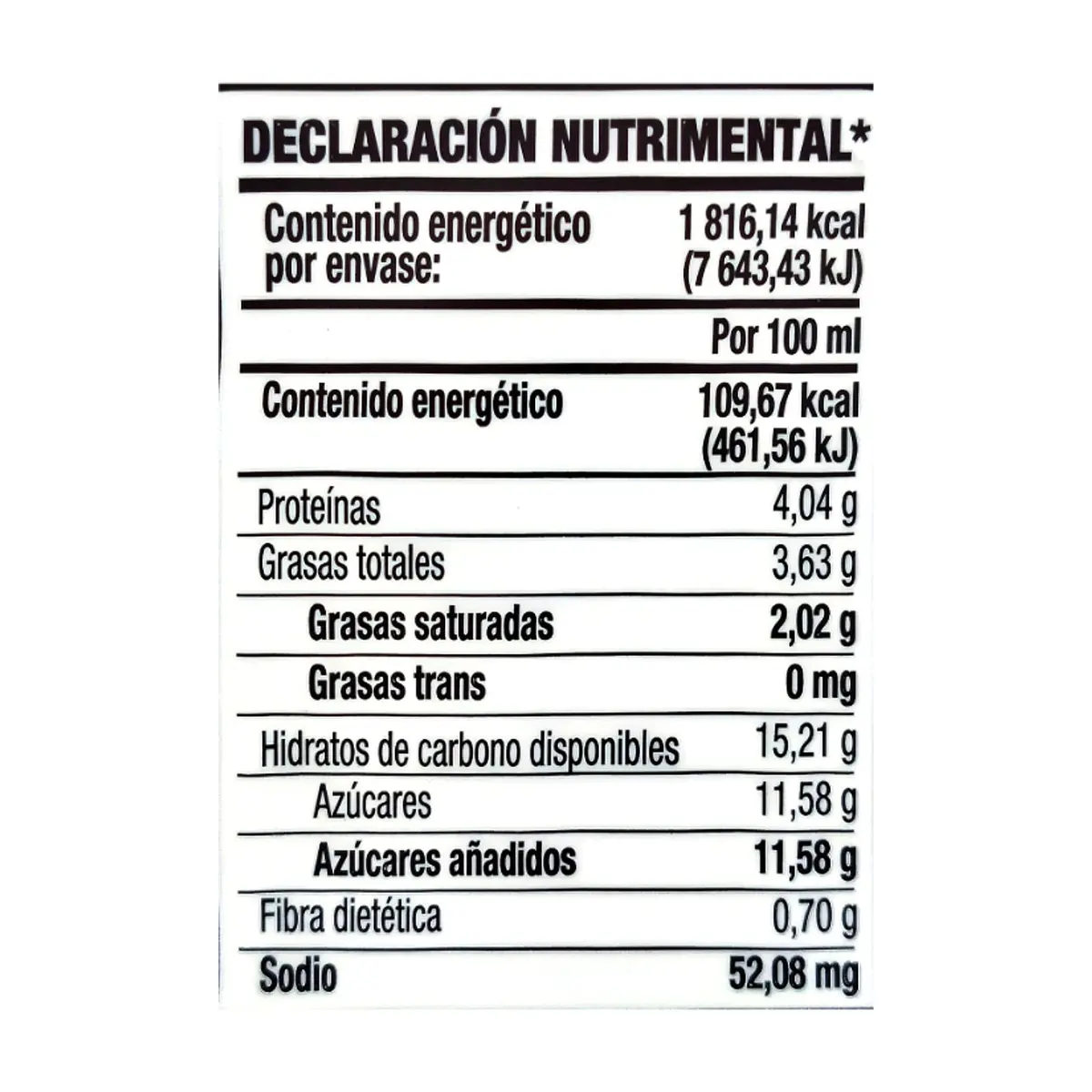 Avena para licuado instantáneo sabor plátano Great Value (200 g / 7.05 oz) - Thumbnail 6