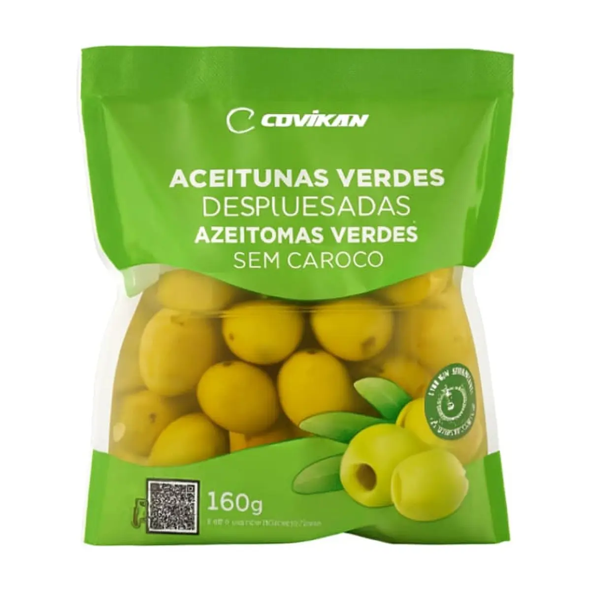 Aceitunas sin hueso (160g) COVIRAN