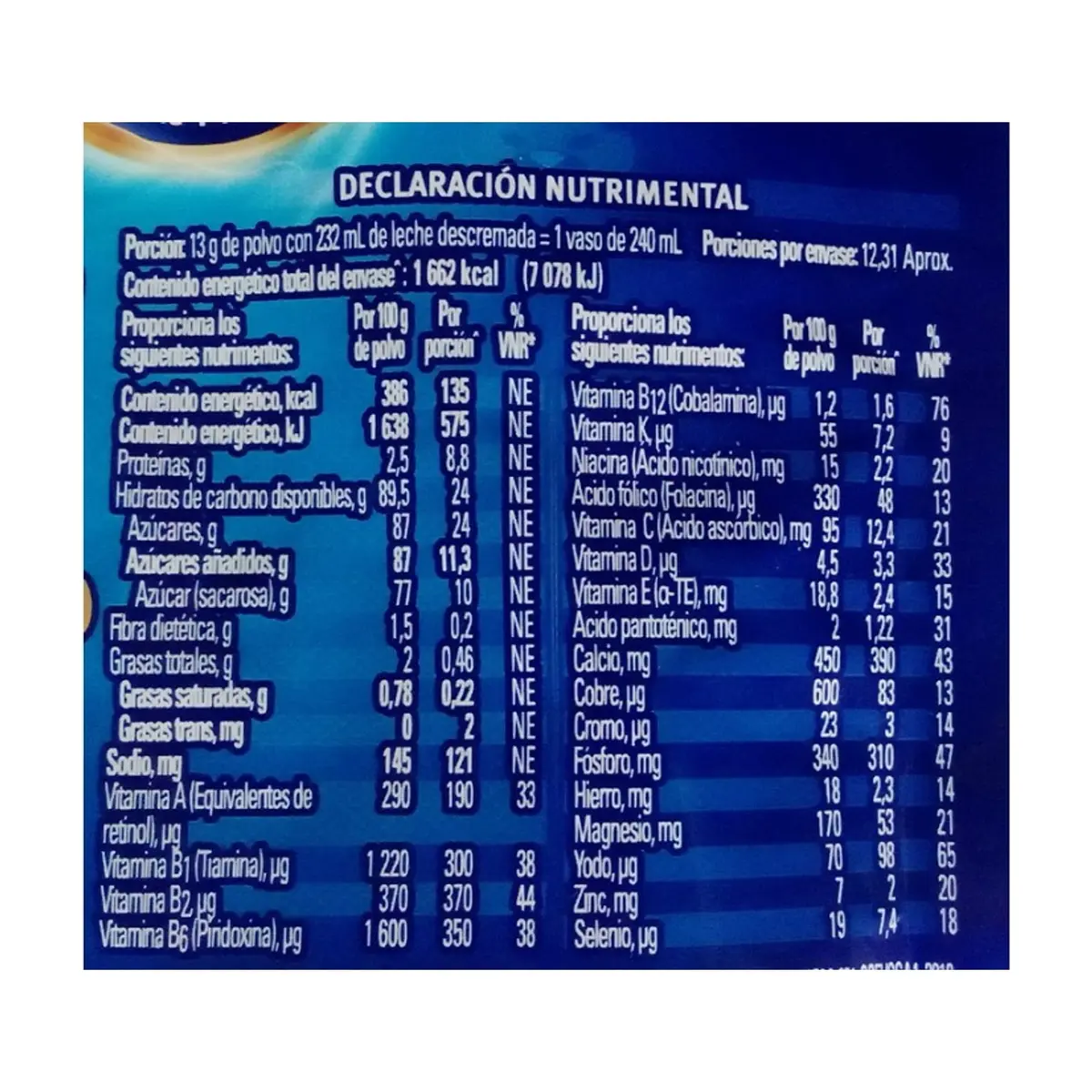 Chocolate en polvo Choco Milk (160 g / 5.64 oz) - Thumbnail 2
