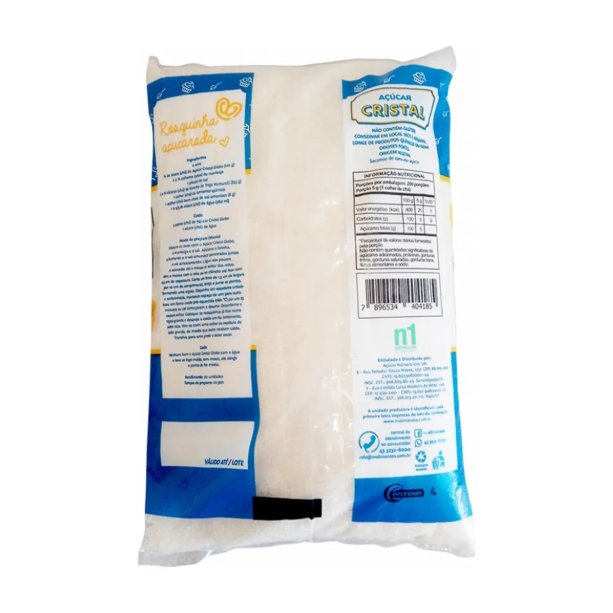 Azúcar blanca cristal Globo (1 kg / 2.2 lb) - Thumbnail 2