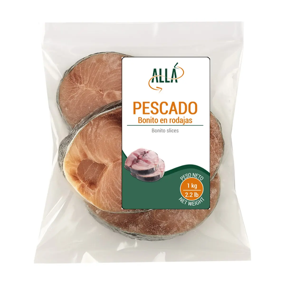 Pescado Bonito en rodajas ALLÀ (1 kg / 2.2 lb) - Miniatura 2