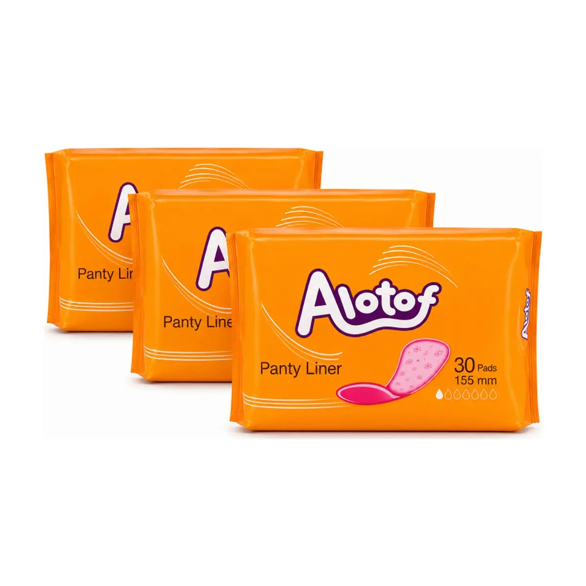 Protectores diarios Alotof (3 x 30 U)
