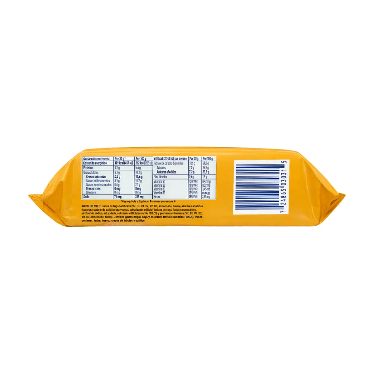 Galletas Gallequillas sabor a mantequilla Donde (180 g / 6.35 oz) - Thumbnail 2
