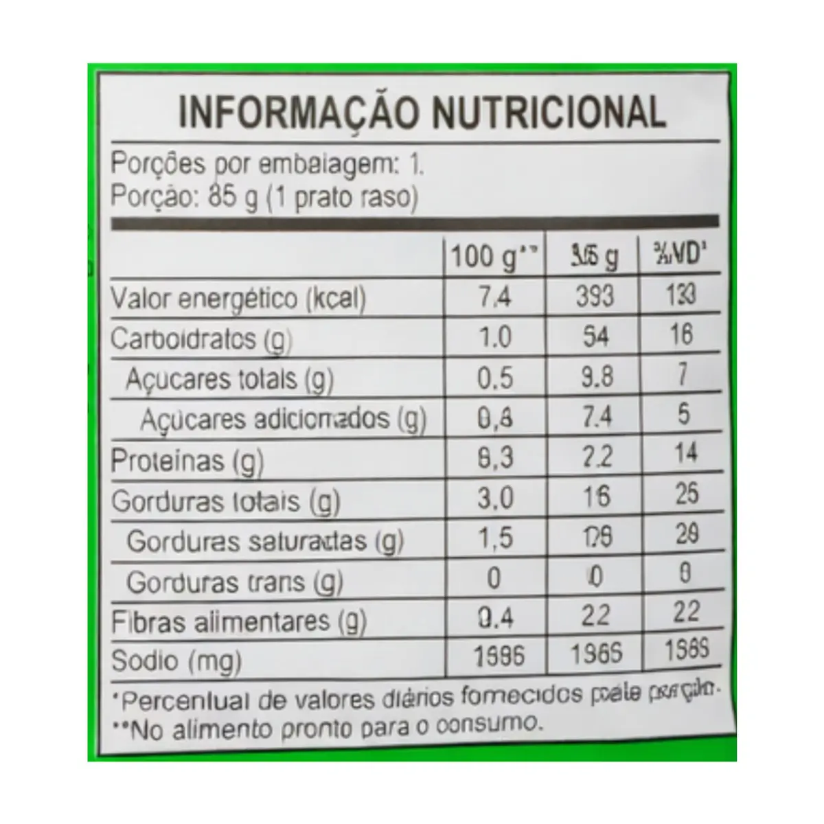 Fideos instantáneos sabor a legumbres Todeschini (85 g / 2.99 oz) - Thumbnail 3
