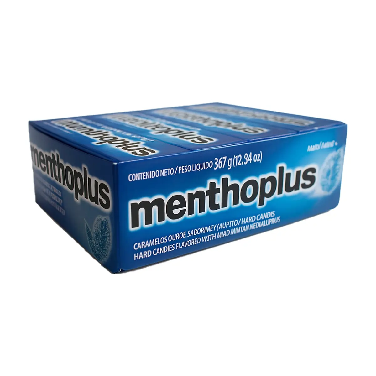 Caramelos duros sabor mentol y eucalipto Menthoplus (12 x 30.6 g / 1.08 oz)