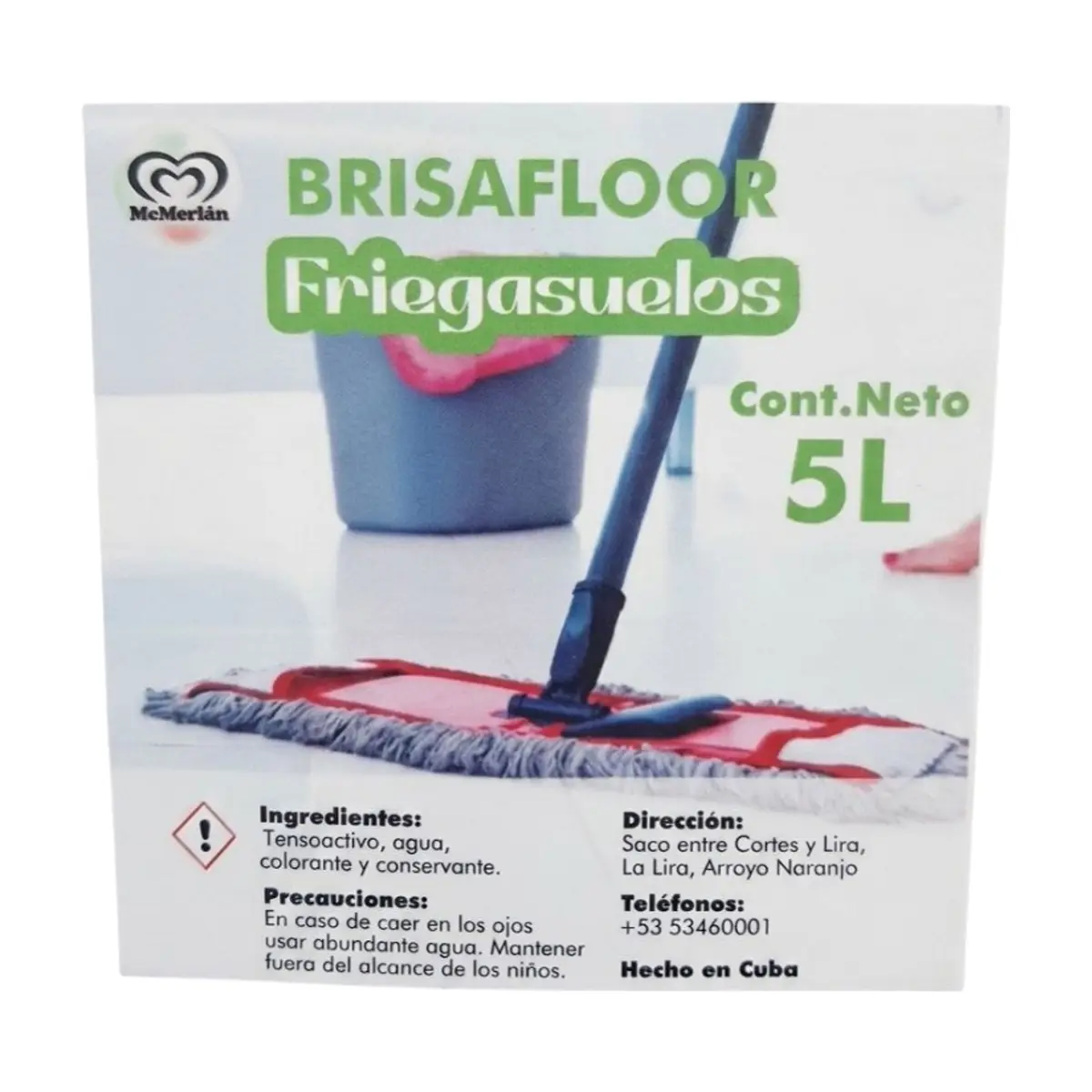 Friegasuelos Brisafloor (5 L) - Thumbnail 2