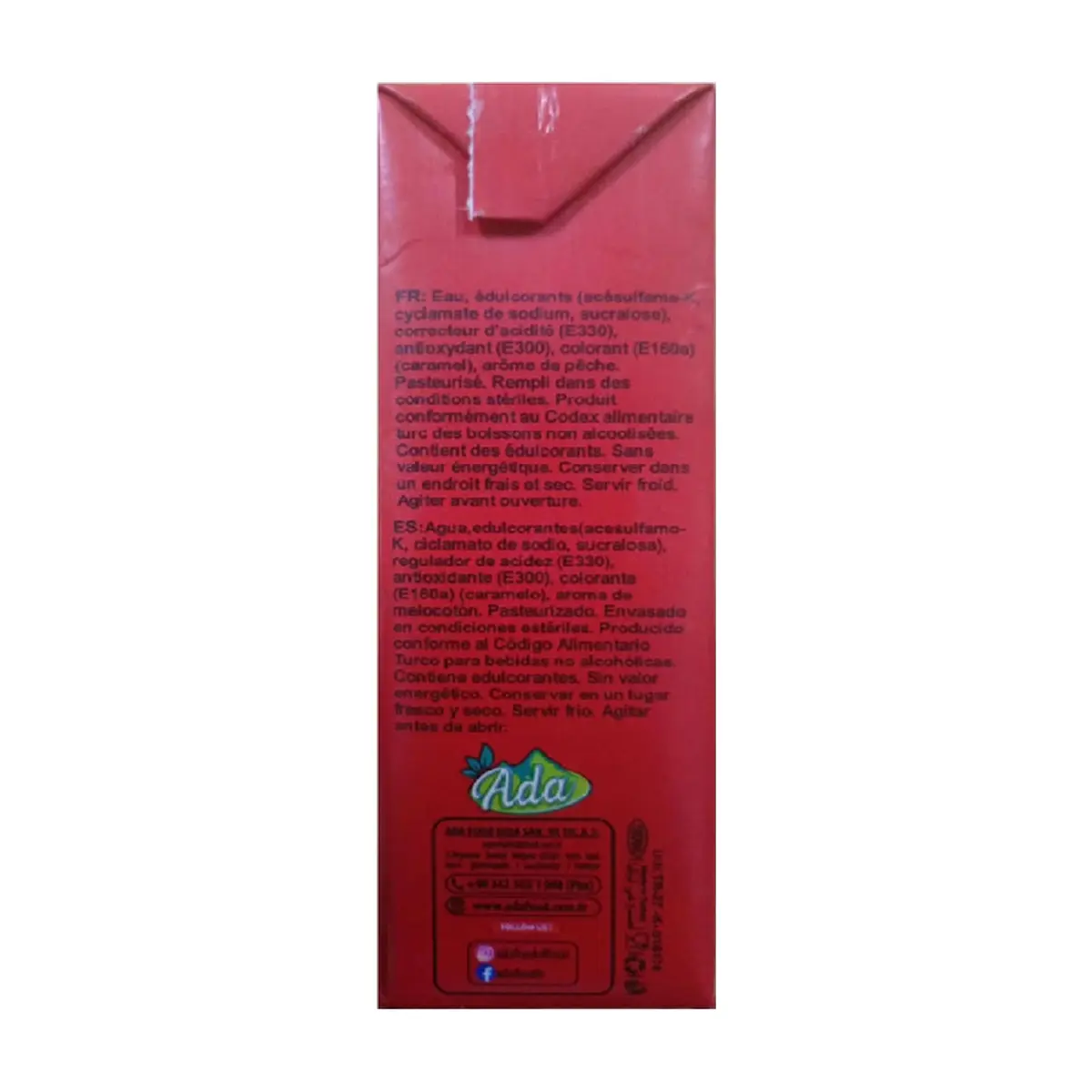 Bebida sabor a durazno Frutigo (8 x 200 ml / 6.76 fl oz) - Thumbnail 4