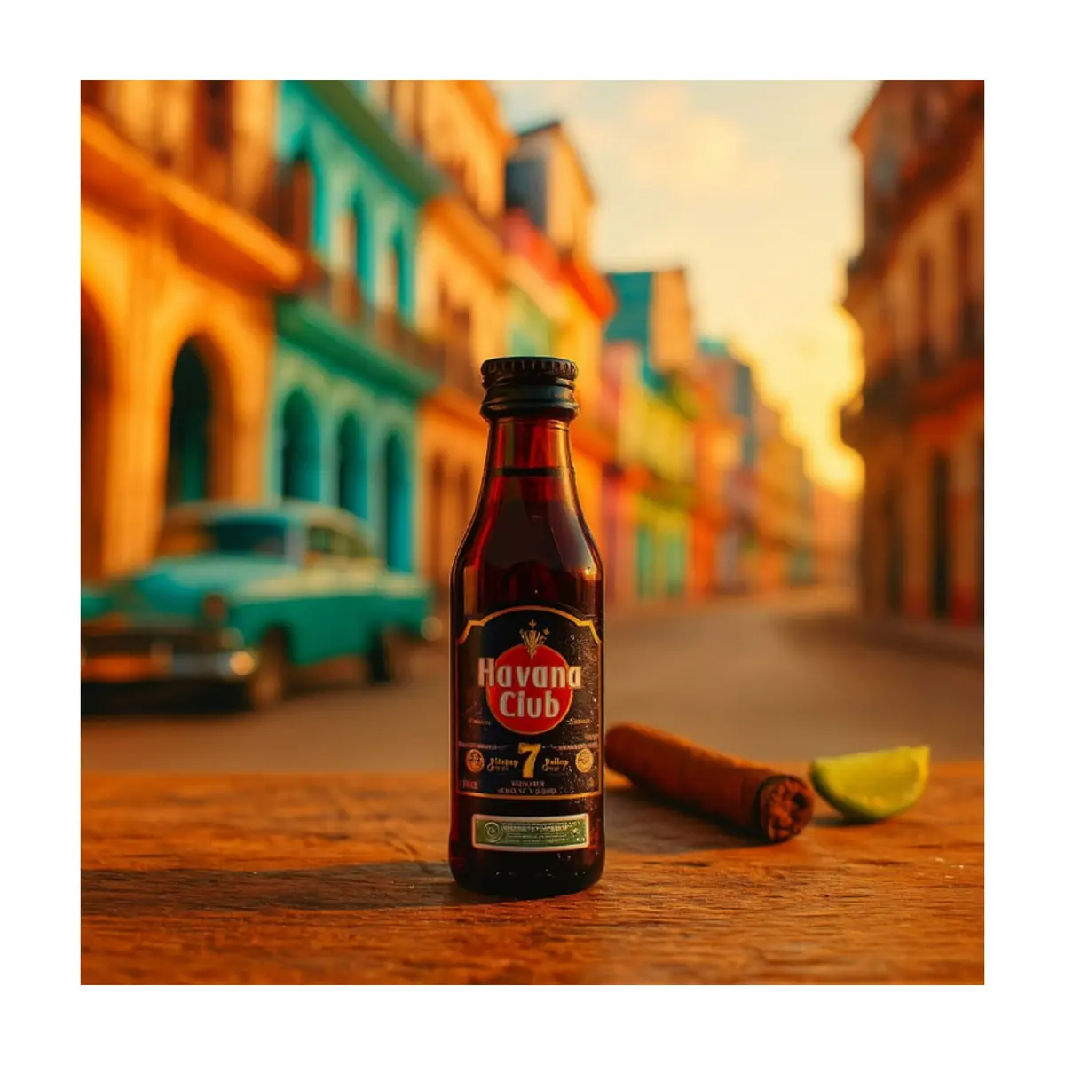 Ron añejo 7 años miniatura 40 % vol Havana Club (50 ml) - Thumbnail 4