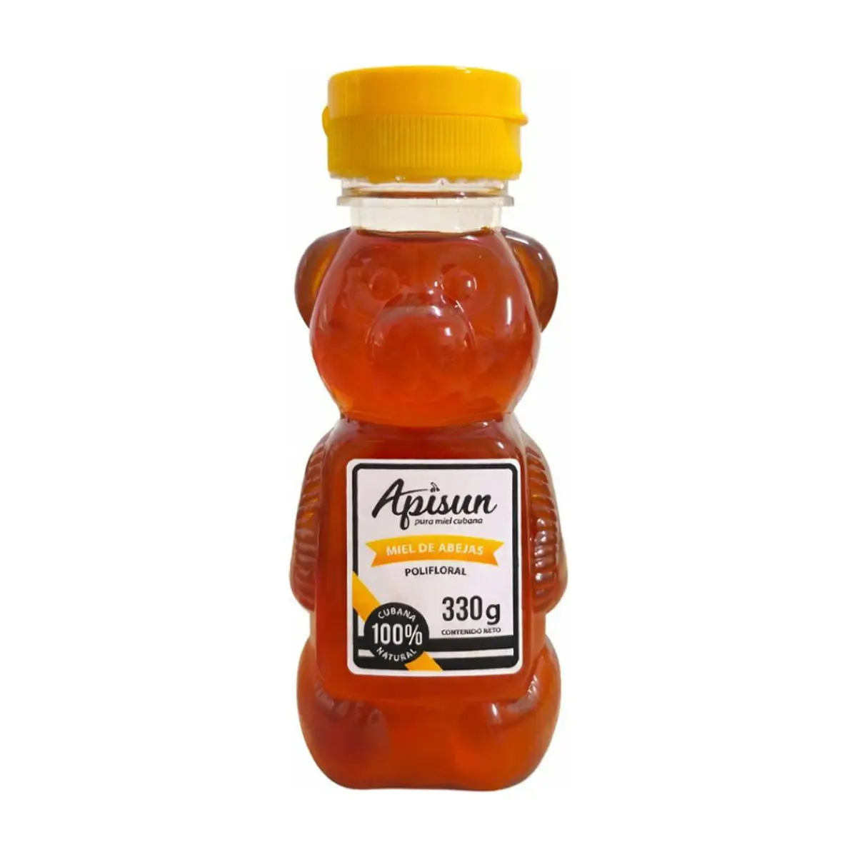 Miel de abejas 100% natural Apisun (330 g / 11.64 oz)