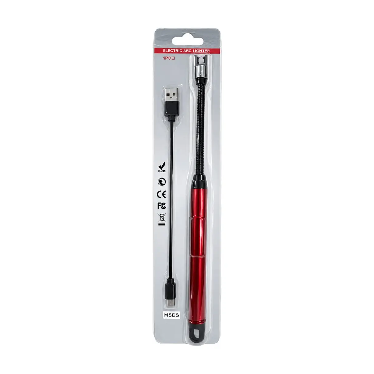 Encendedor rojo de Arco Eléctrico Nekimprex (1 U) - Miniatura 1