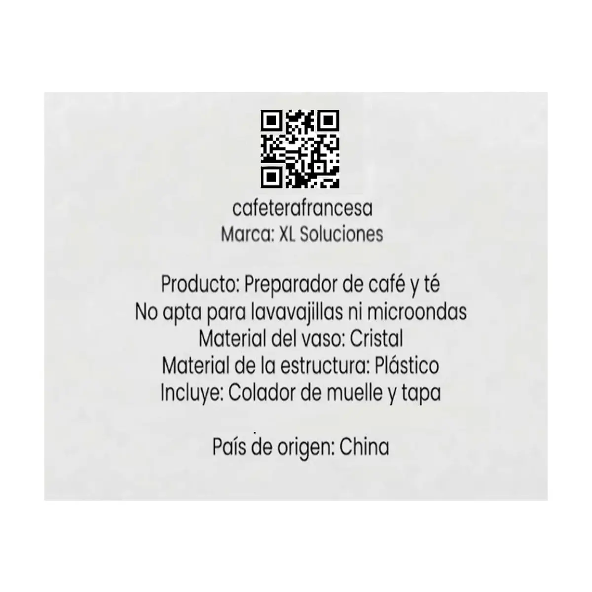 Preparadora de té y café XL Soluciones (600 ml) - Miniatura 4