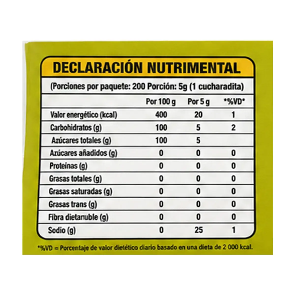 Azúcar blanca refinada KDM Gold (1 kg / 2.2 lb) - Miniatura 2