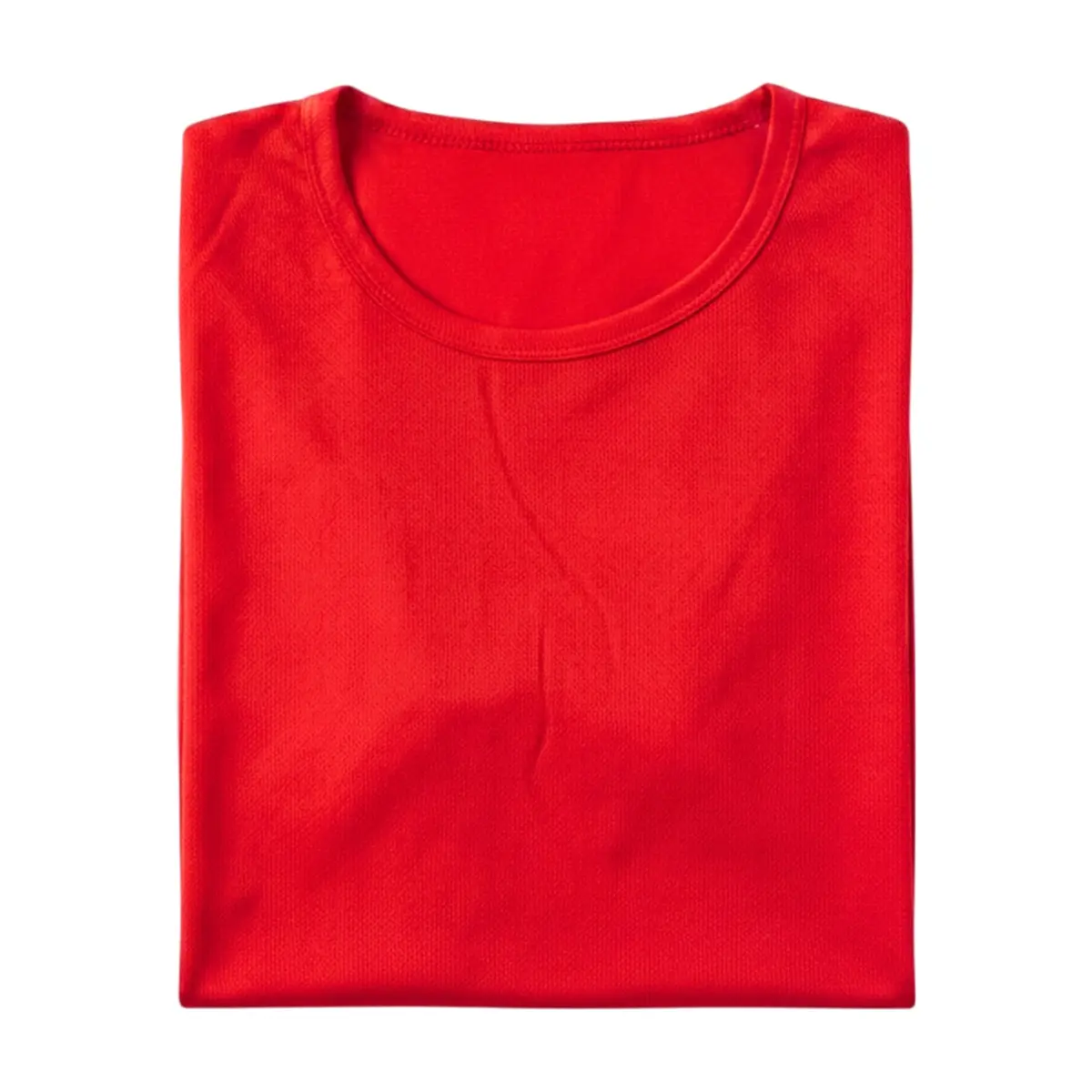 Camiseta de cuello redondo color rojo para hombre Torbex (Talla L) - Thumbnail 3