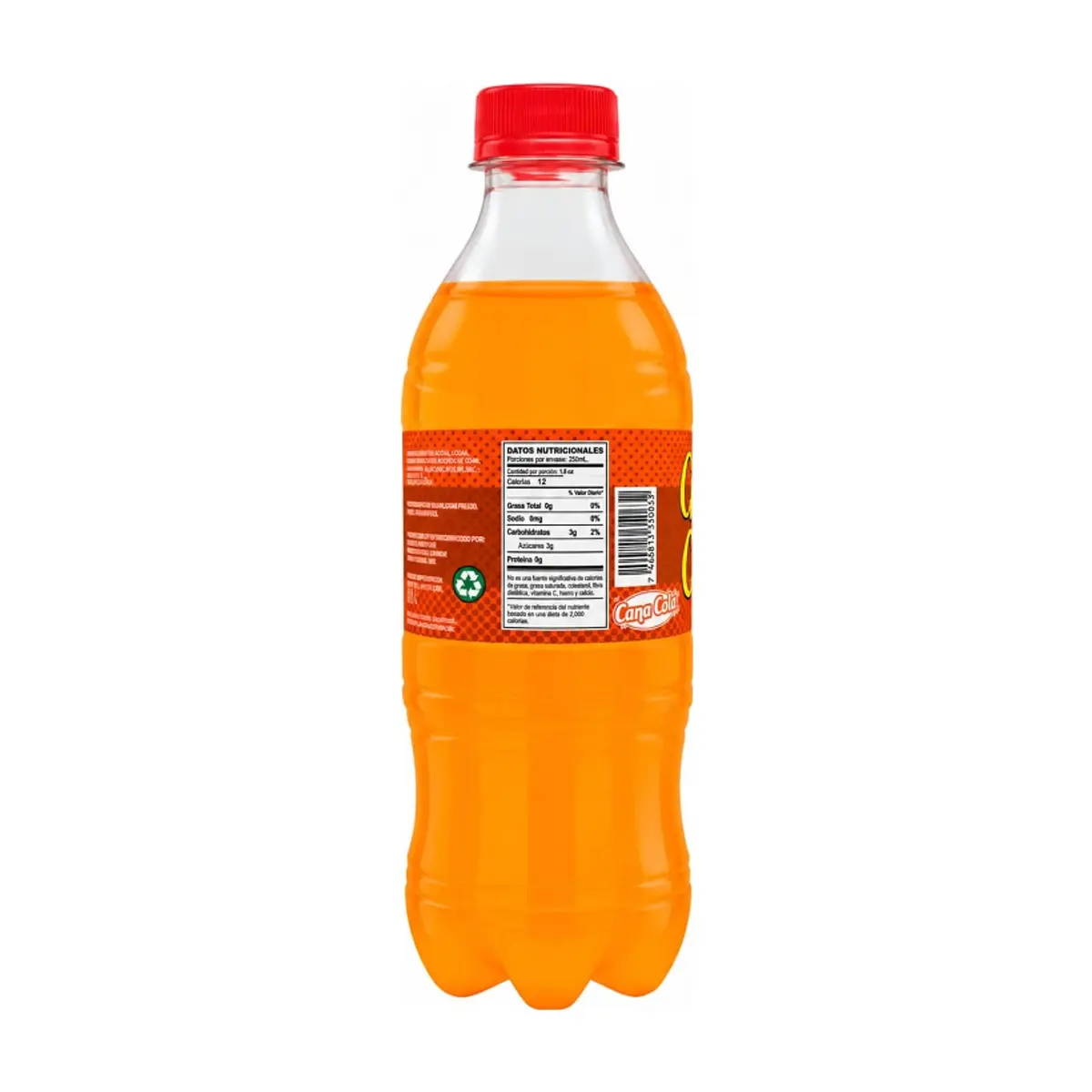 Refresco gaseado sabor naranja Cana Cola (390 ml) - Thumbnail 2