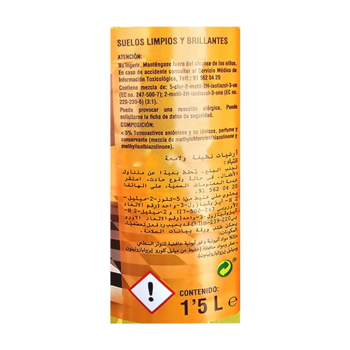 Fregasuelos perfumado aroma marsella Lumysol (1.5 L) - Thumbnail 5