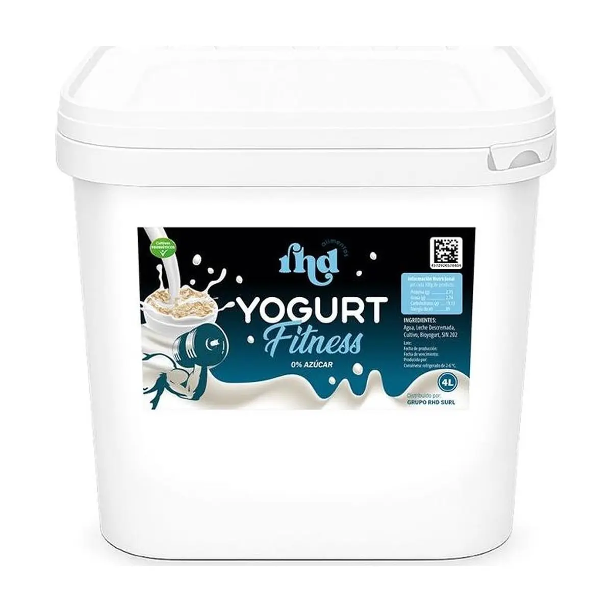Yogurt Fitness 0% azúcar RHD (4 L)