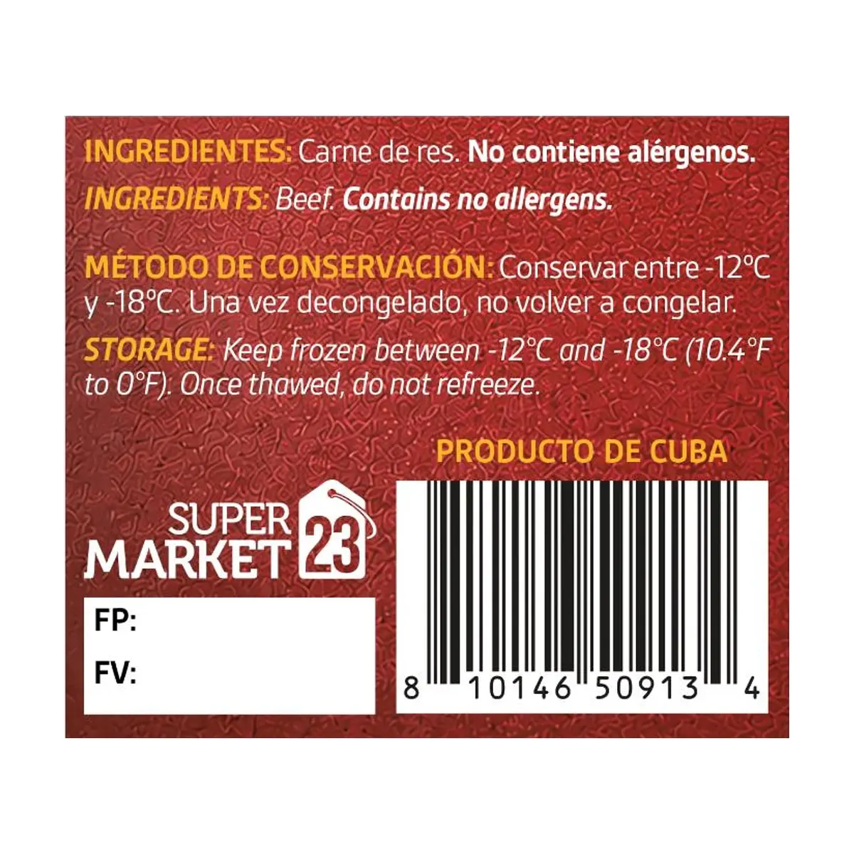 Bistec de res YEYA (1 kg / 2.2 lb) - Miniatura 4
